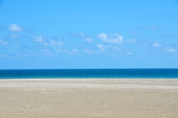 A beach near Santa Pola, Spain