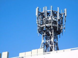 携帯電話基地局(コピースペースあり)