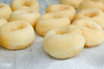 Fresh homemade Japanese donut