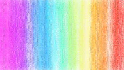 rainbow chalk soft colors shade on white watercolor texture paper. Abstract watercolor red, green, yellow, orang stripe on white background. Bright background with space for text and/or image
