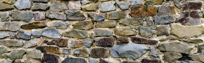 old stone wall background. Texture
