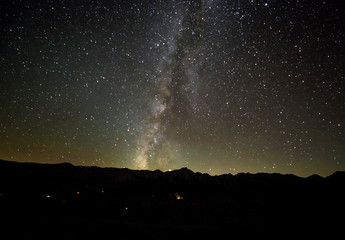 Fototapeta na wymiar Sierra Nevada Milky Way