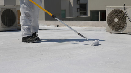 Roof Coating Installation