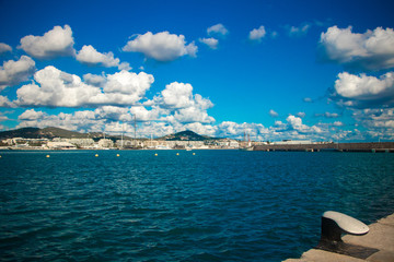 sea and blue sky-ibiza