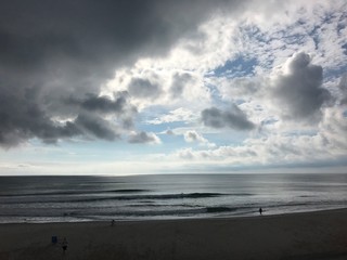 Cloud Day At The Beach