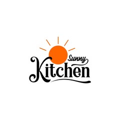 sunny kitchen logo initial