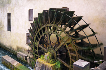Old Watermill in Action