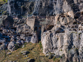 Vardzia, Wardsia ist eine Höhlenstadt westlich der Stadt Achalkalaki in der Munizipalität...