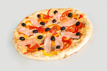 Food on a white background