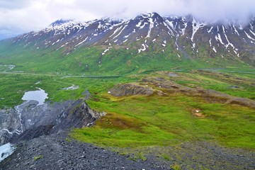 Fototapeta na wymiar Worthington Glacier - Alaska 