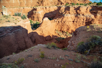 Hard rock turns to sand almost before your eyes in Kodachrome Basin State Park, Utah
