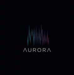 Fotobehang Aurora Logo Icon Design Template Vector Stock Illustration © blueberry 99d