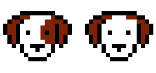 Pixel dog