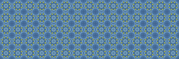 Islamic script in the decor of oriental architecture. Traditional Arabic motifs, ceramic tiles to decorate palaces and mosques. Oriental patterns for fashion design,  home decor, fabric and wrapping