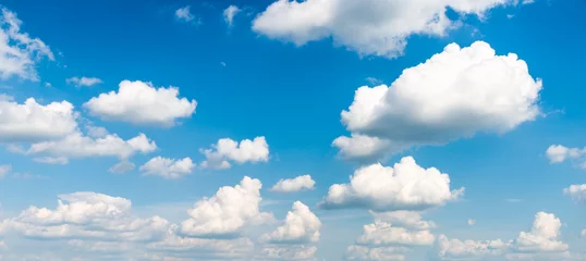 Foto op Aluminium blue sky and clouds background © klagyivik