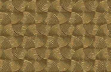 structured metal ripple discs