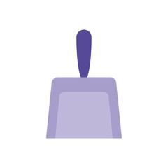 Fototapeta premium Isolated toilet brush flat design