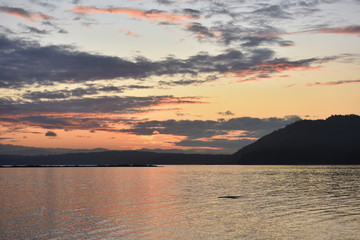 Sunset at Vancouver Island