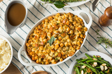 Homemade Thanksgiving Dressing Stuffing