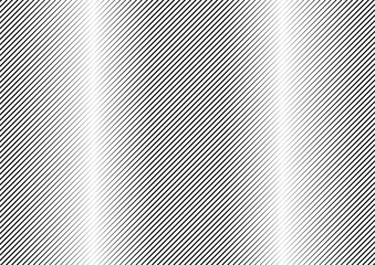 Abstract background with lines of variable thickness. Monochrome line pattern.  Vector modern pop art texture for poster, banner, sites, business cards, cover, postcard, design, labels, stickers.