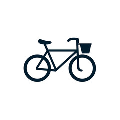 Isolated cycle icon flat design