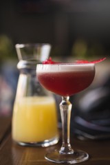 Cocktail sunny day light color