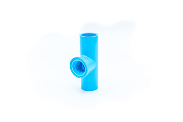 Blue PVC Fittings - Threaded Faucet Tee