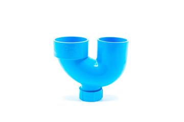 Blue PVC Fittings - P-Trap