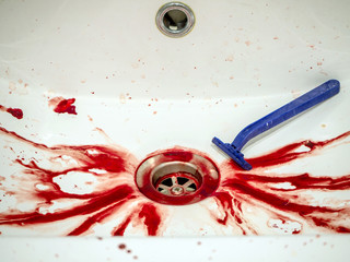 Bleeding Blood In Bathroom