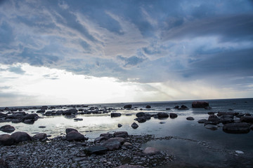 Obraz premium beach in winter
