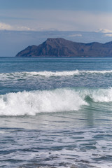 Beach of Can Picafort in Mallorca