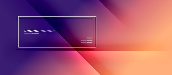 Trendy simple fluid color gradient abstract background with dynamic straight shadow line effect. Vector Illustration For Wallpaper, Banner, Background, Card, Book Illustration, landing page