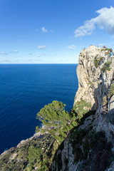 Cap de Formentor peninsula in Mallorca