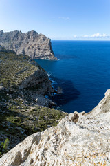 Cap de Formentor peninsula in Mallorca