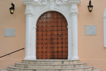 Fototapeta premium old door in morocco