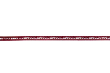 Ribbon with Latvian traditional, historical ornaments called Zalktis grass snake) in latvian. Grass snake's sign symbolizes wisdom and science. 