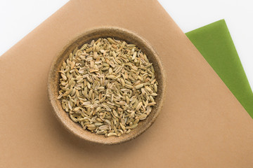 Fennel Seeds in a Bowl