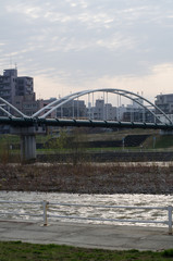 豊平川の風景