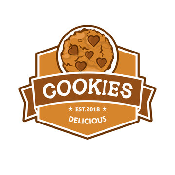Cookies Logo, Emblem Food Logo
