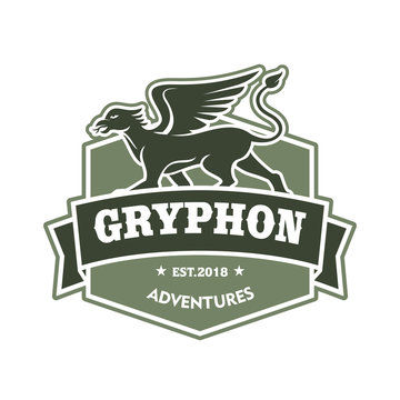 Gryphon Emblem Logo