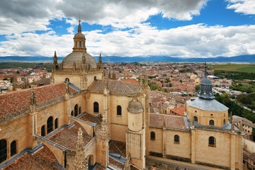 Fototapeta premium Cathedral of Segovia