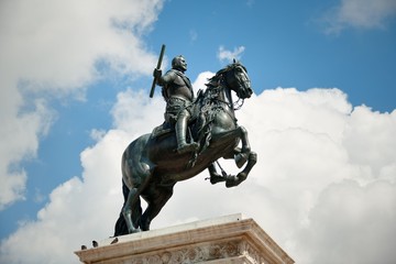 Madrid Statue Felipe IV