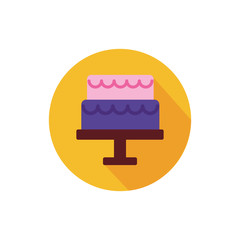Isolated sweet cake icon vector design