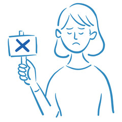 woman simple illustration