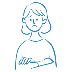 woman simple illustration