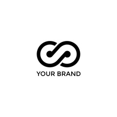 Infinity symbol logo
