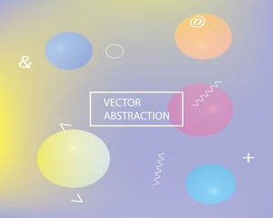 Soft color gradient background.