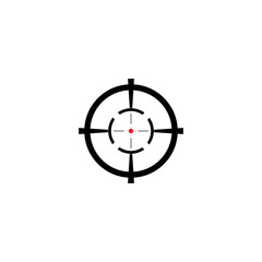 target vector icon illustration design template