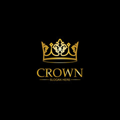 Crown Logo Template vector icon