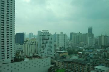 The cityscape of Bangkok, Thailand